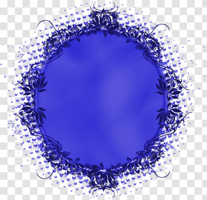 Circle Font - Electric Blue - приглашение на свадьбу Transparent PNG