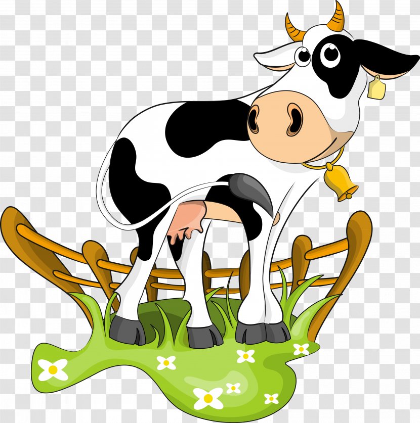 Holstein Friesian Cattle Drawing Clip Art - Clarabelle Cow Transparent PNG