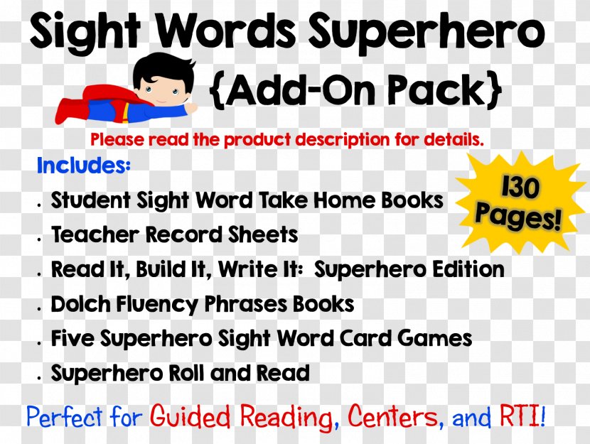 Sight Word Dolch List Information Document - Writing - Writers' Centre Norwich Transparent PNG