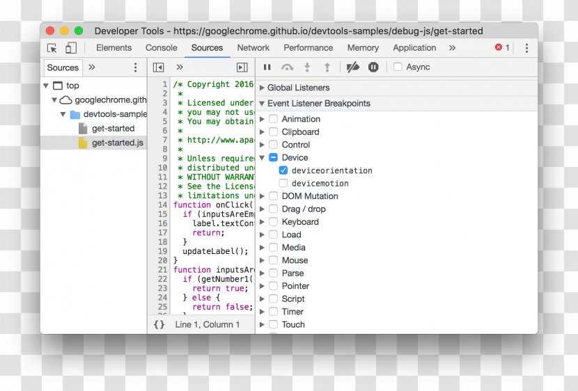 Debugging Screenshot Google Chrome Developers Scripting Language - Call Stack - Javascript Transparent PNG