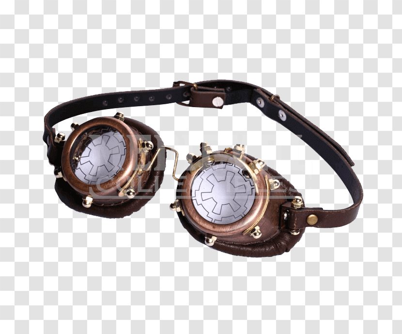 Goggles Steampunk Glasses Gothic Fashion Lens - Aviator Sunglasses Transparent PNG