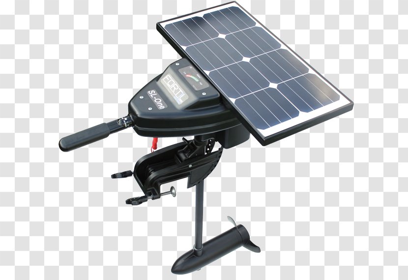 Outboard Motor Electric Solar Energy Panels Battery Charger - Engine Transparent PNG