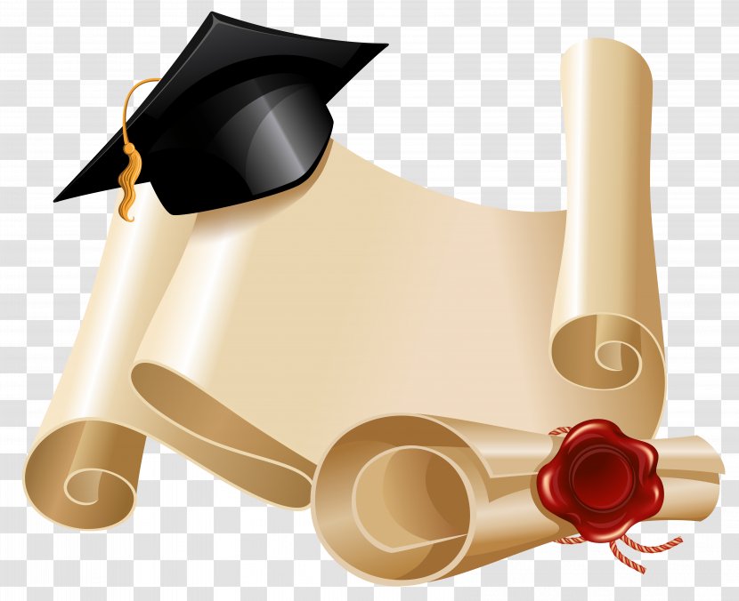 Graduation Ceremony Square Academic Cap Diploma Clip Art - Royalty Free - And Hat Clipart Picture Transparent PNG