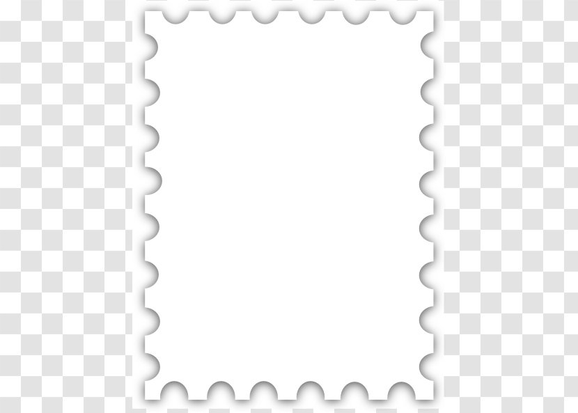 Postage Stamps Picture Frames Mail Printing Clip Art - Area - Cliparts Transparent PNG
