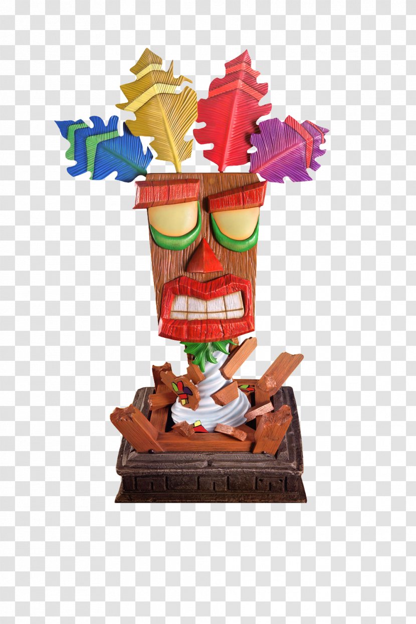 Crash Bandicoot Aku Life Size Mask By First4Figures Puzzle Productions Action & Toy Figures - Flowerpot Transparent PNG