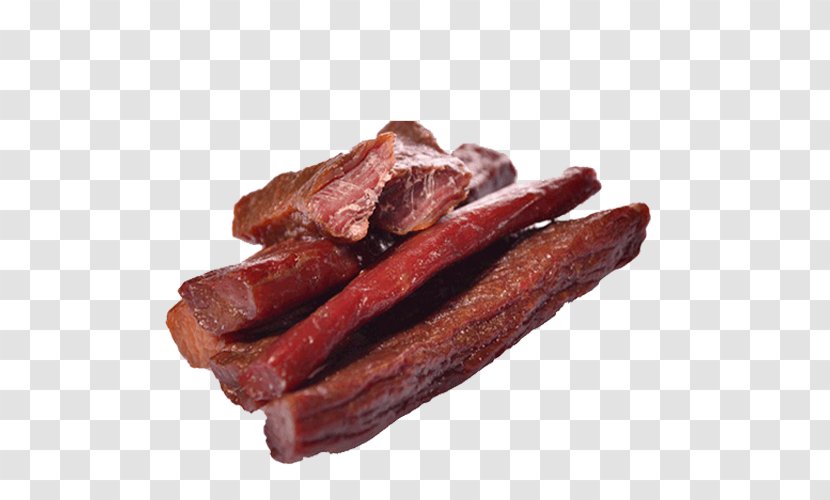 Jerky Beef Meat Food Eating - Silhouette Transparent PNG