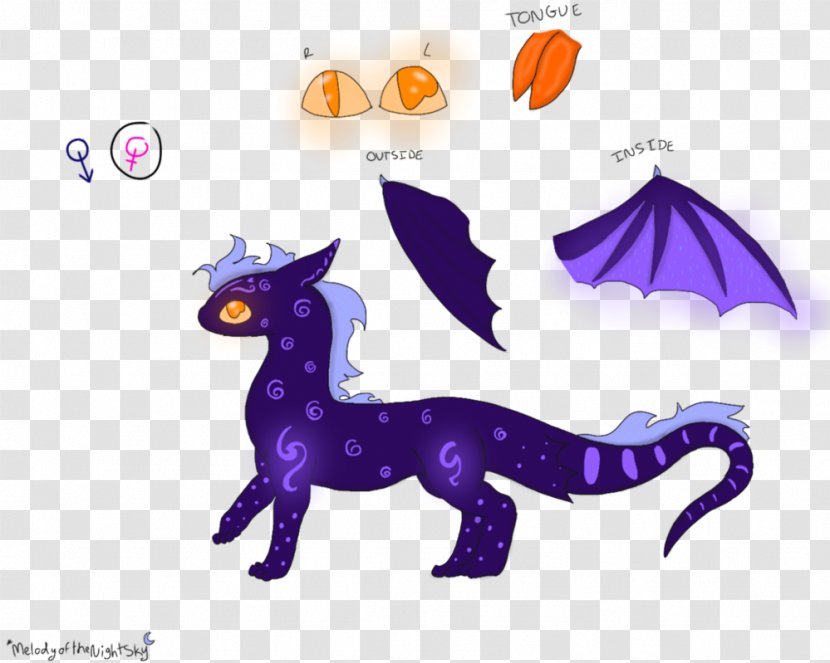 How To Train Your Dragon Toothless Animation Dog - Mythical Creature - Night Sky Transparent PNG