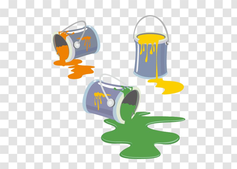 Watercolor Painting Clip Art - Logo - Paint Bucket Transparent PNG