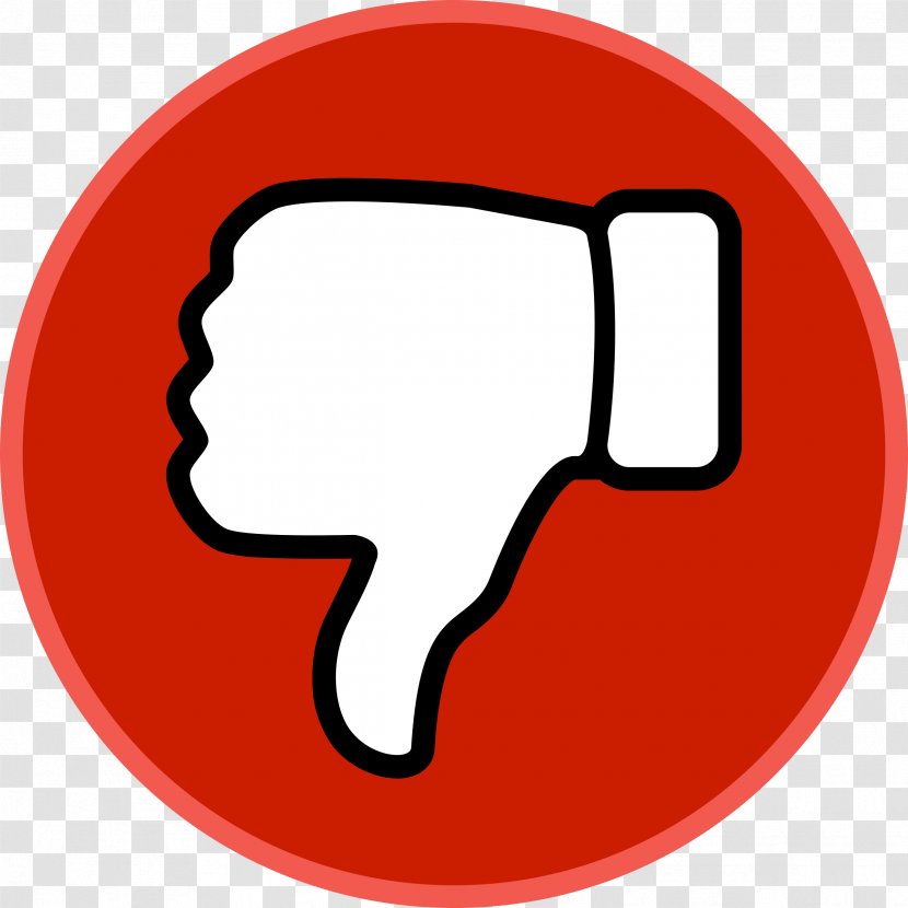 Thumb Signal Clip Art - Bad Transparent PNG