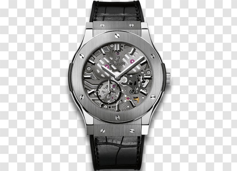 Hublot Classic Fusion Skeleton Watch Chronograph - Closet Top Transparent PNG