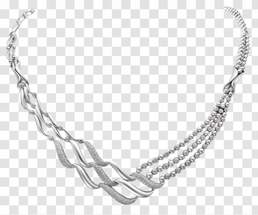 Jewellery Necklace Earring Platinum Chain - Anklet - Wedding Ring Transparent PNG