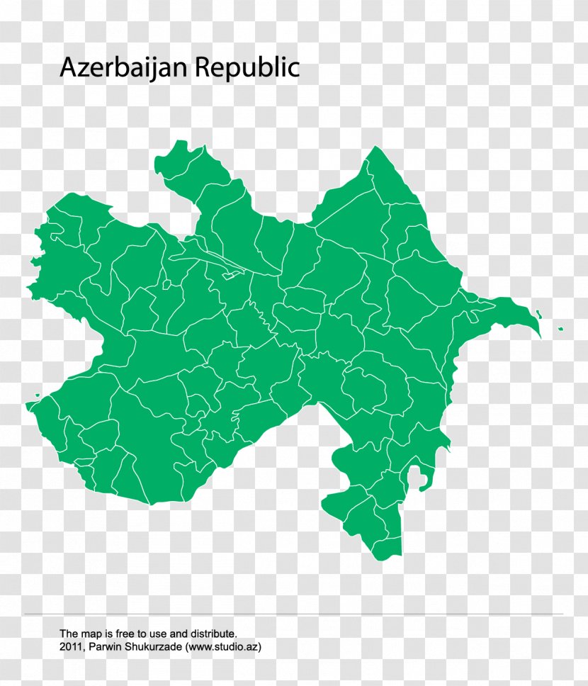 Flag Of Azerbaijan Vector Map - Royaltyfree Transparent PNG