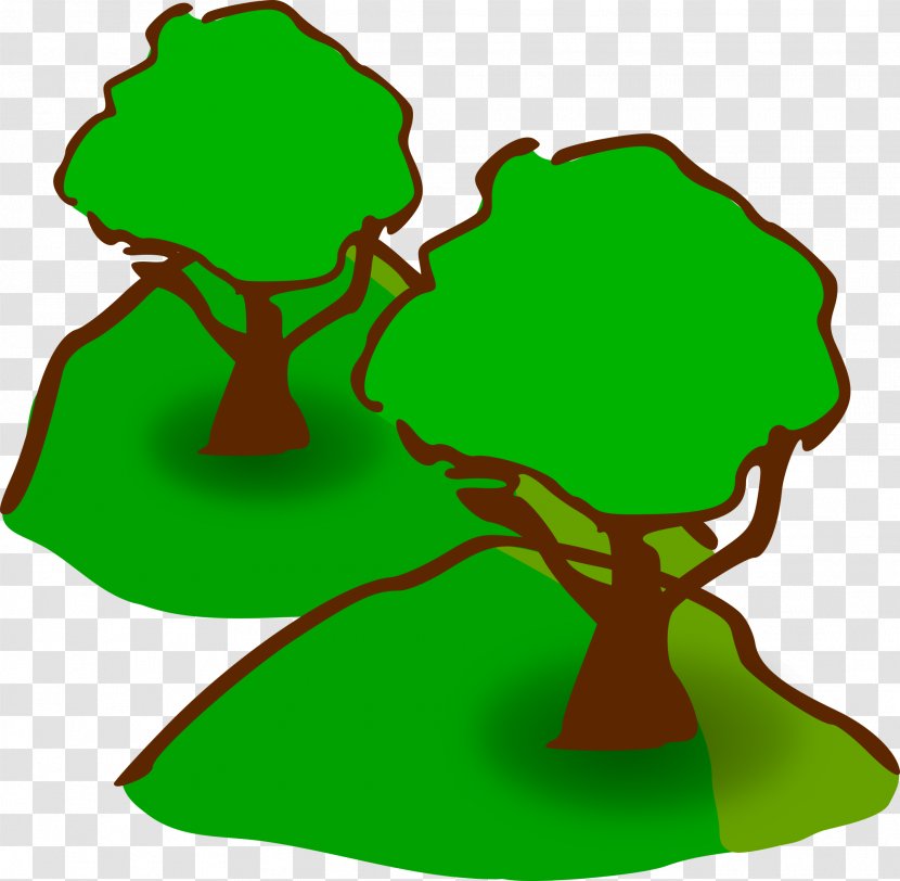 Tree Cartoon Clip Art - Royaltyfree - Rpg Transparent PNG