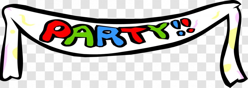 Club Penguin Banner Party Clip Art - Birthday Transparent PNG