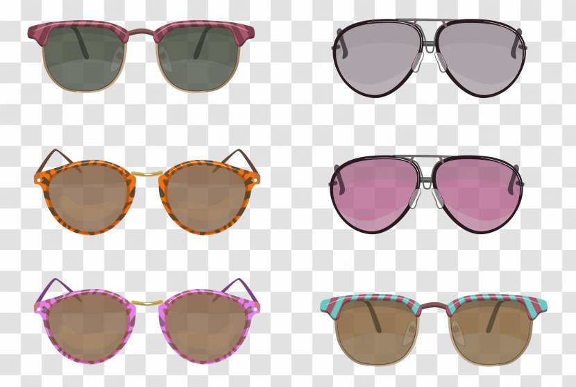 Aviator Sunglasses Ray-Ban Vector Graphics - Goggles - Eye Glasses Transparent PNG