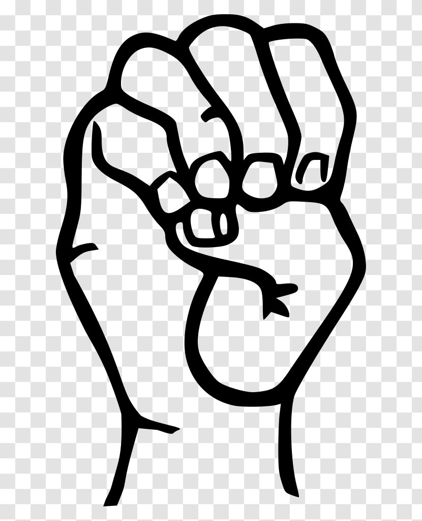 American Sign Language French - Monochrome - Photography Transparent PNG