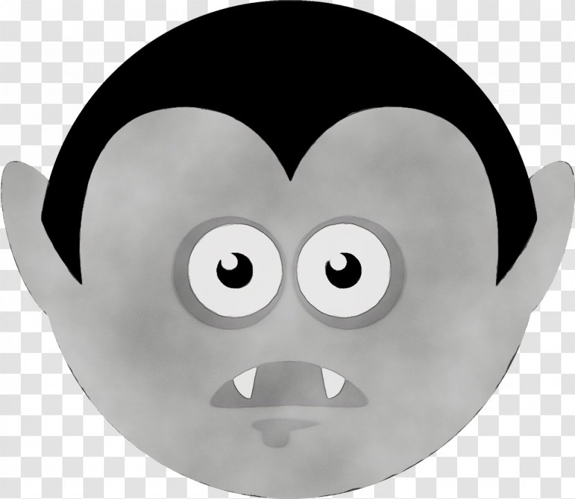 Emoticon - Paint - Blackandwhite Transparent PNG