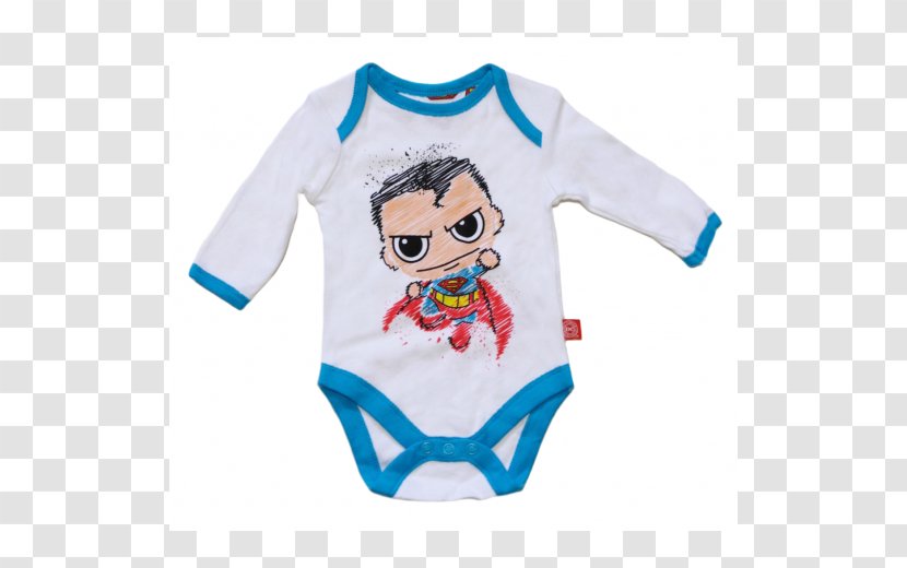 Baby & Toddler One-Pieces T-shirt Infant Clothing - Electric Blue - Superman Transparent PNG