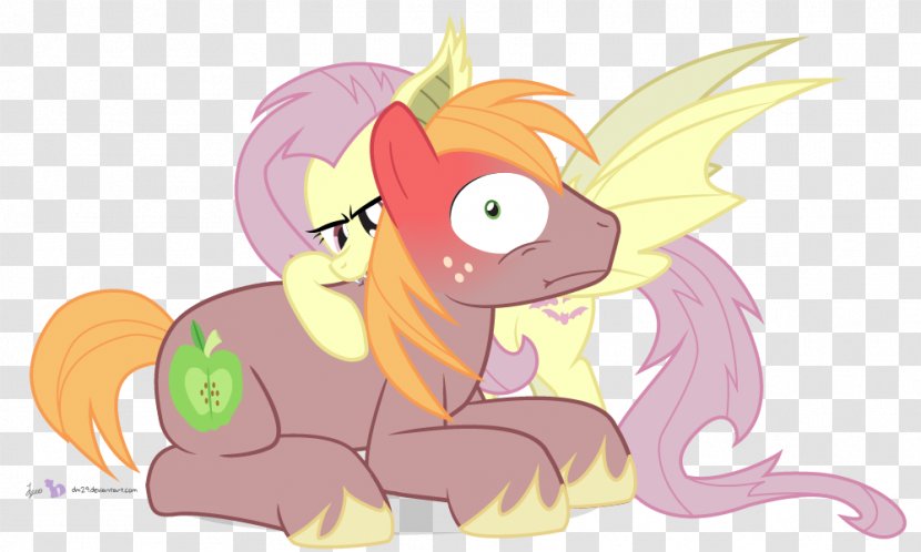 Fluttershy Pinkie Pie Applejack Rainbow Dash Pony - Watercolor - Bat Transparent PNG