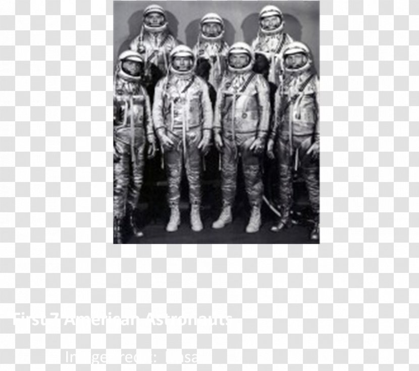 Project Mercury Mercury-Atlas 6 Seven Astronaut NASA - Gus Grissom Transparent PNG