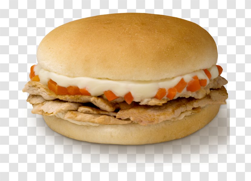 Breakfast Sandwich Lomito Cheeseburger Hamburger Delivery - Original Chicken - Domino Transparent PNG