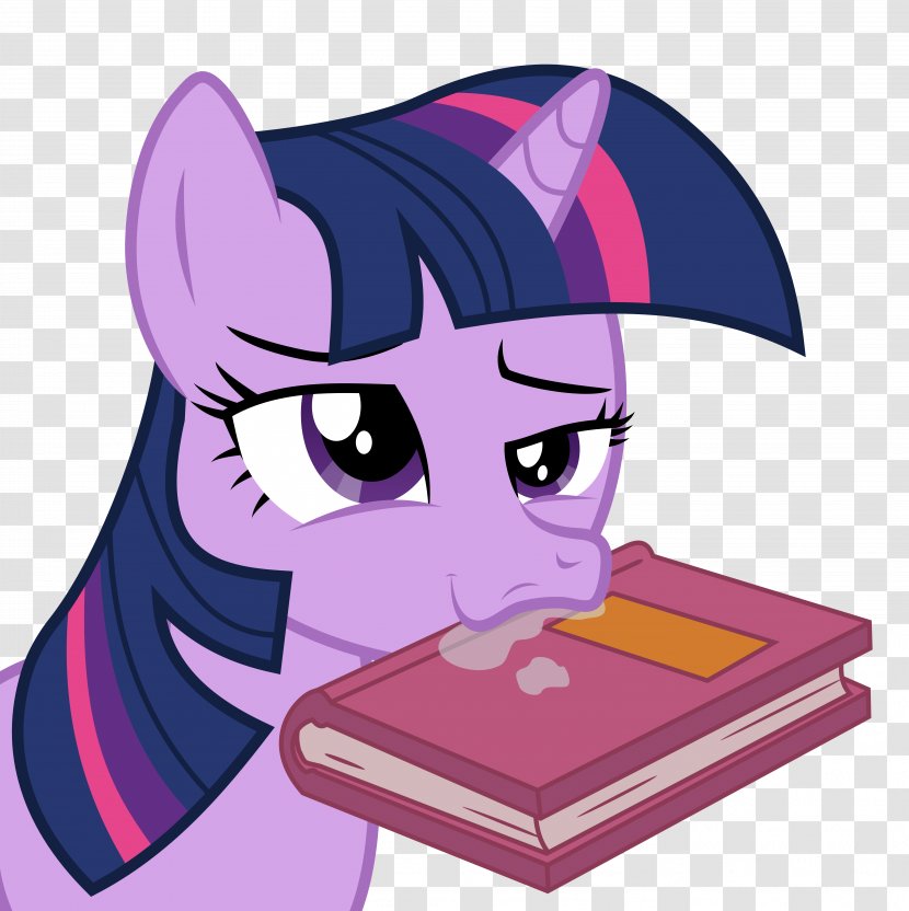 Twilight Sparkle Book Rainbow Dash Pony DeviantArt - Heart Transparent PNG