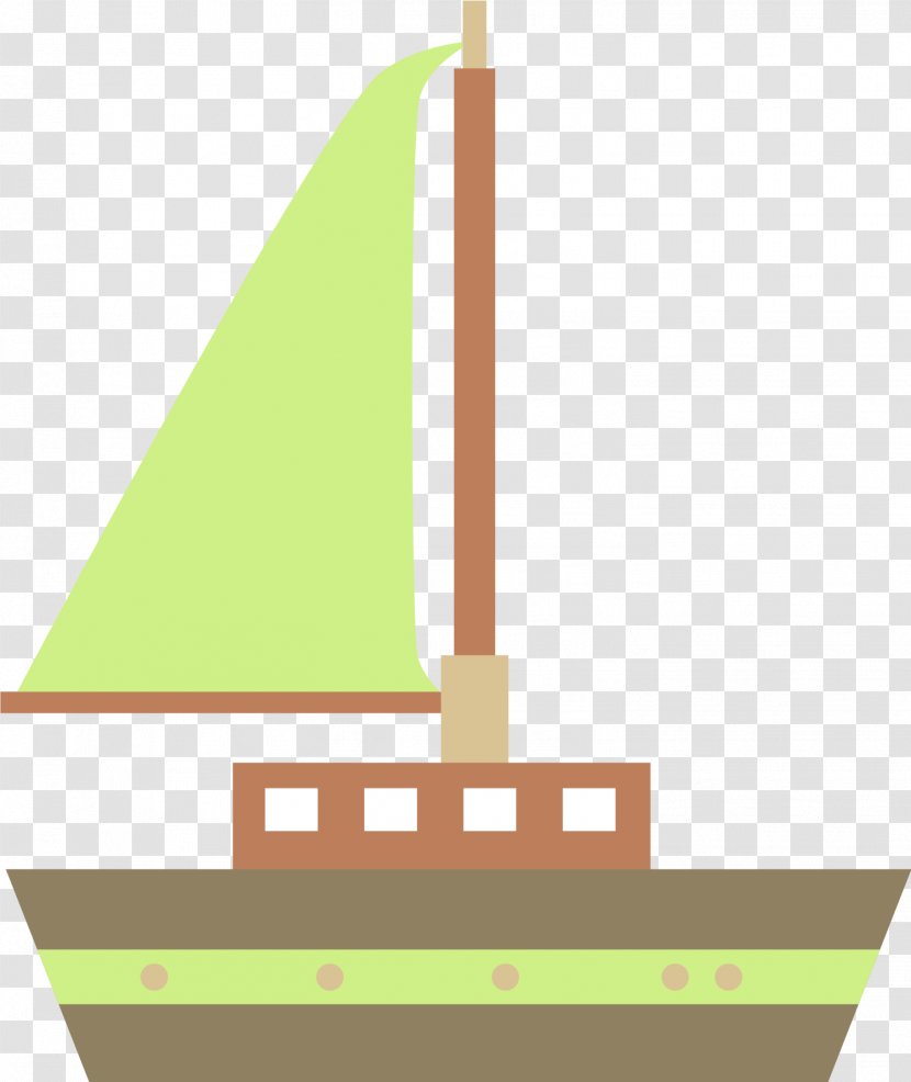 Paper Sailing Ship Sailboat - Dinghy - Colorful Boat Transparent PNG