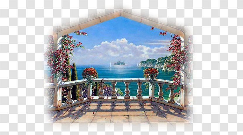 Painting Artist Painter Canvas Mural - Paint By Number Transparent PNG