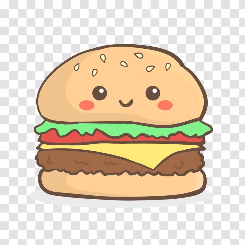 Cheeseburger Hamburger French Fries Whopper Fast Food - Bread Transparent PNG