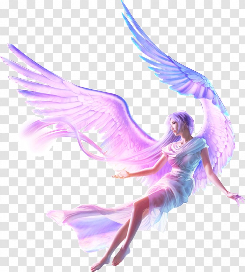 Theme Angel Android Application Package Wallpaper - Violet - Fairy Transparent PNG