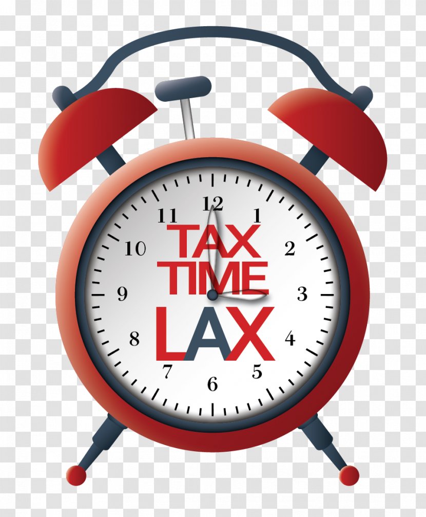 Alarm Clocks Tax Time Lax - Clock Transparent PNG