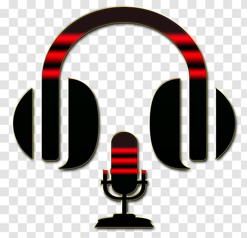 Microphone Headphones Disc Jockey Clip Art - Radio Broadcasting Transparent PNG