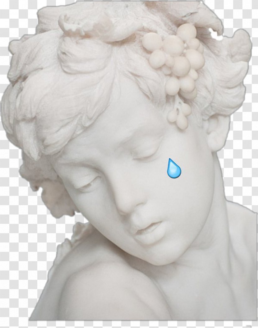 Vaporwave Statue Image Sculpture - Glitch Art - Classical Transparent PNG