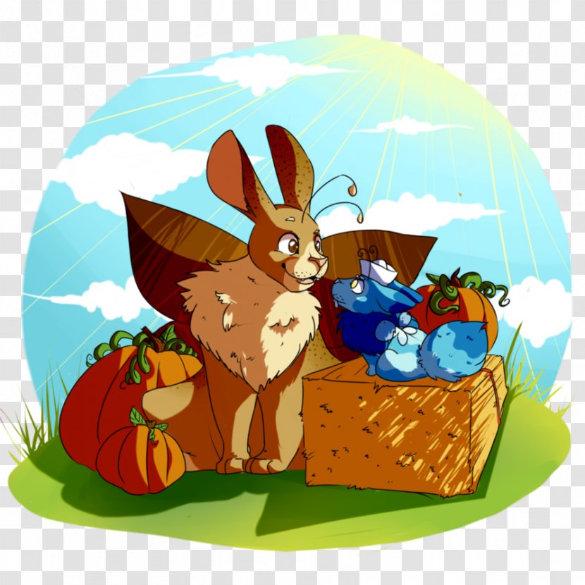 Easter Bunny Hare Clip Art Illustration Rabbit - Food Transparent PNG