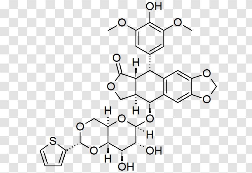 Teniposide Organic Chemistry Antineoplastic Pharmaceutical Drug - Chemical Substance - Heterocyclic Compound Transparent PNG
