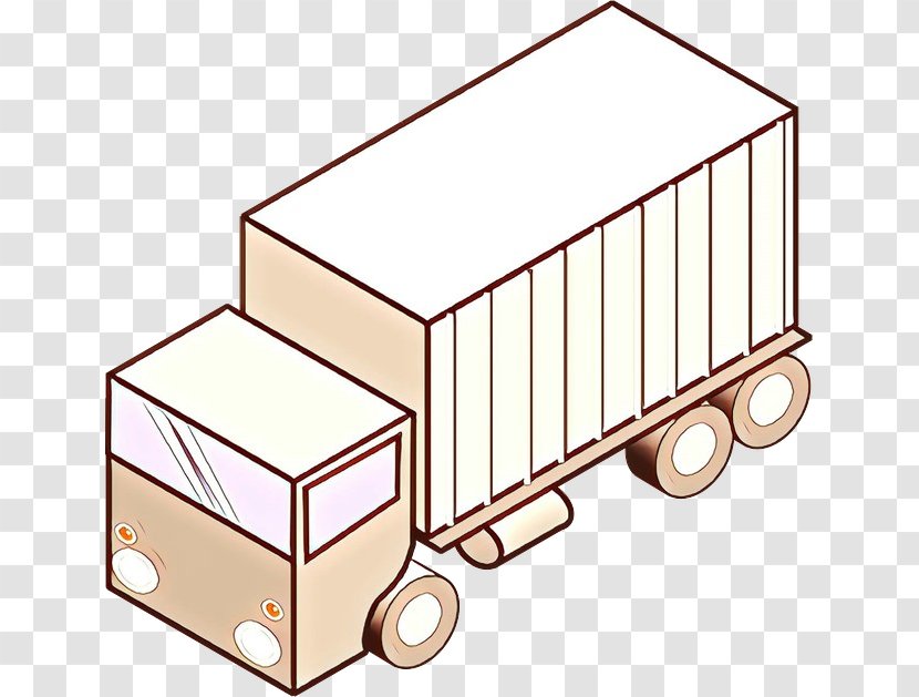 Mode Of Transport Motor Vehicle Clip Art - Truck Package Delivery Transparent PNG