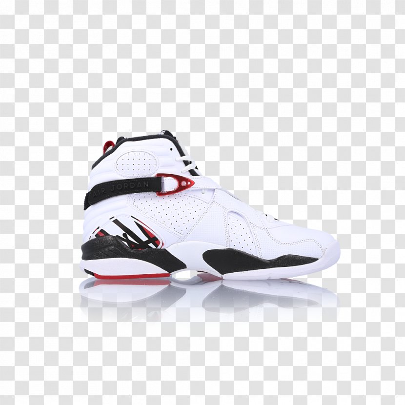 Nike Air Force Jordan 8 Retro 305381 Sports Shoes Men's Shoe - White - All Flight 45 Transparent PNG