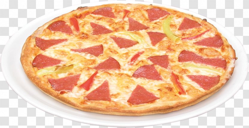 California-style Pizza Sicilian Hawaiian Salami - Bell Pepper Transparent PNG