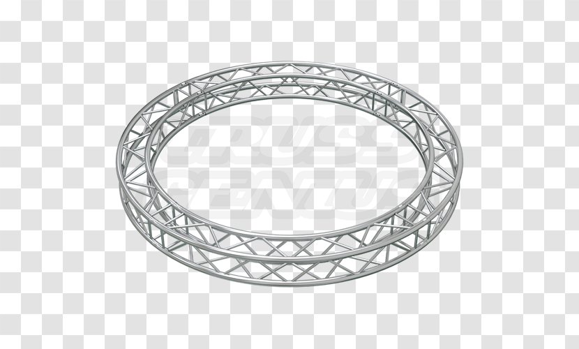 Truss Circle Cross Bracing Square Arc - Diameter - Circular Stage Transparent PNG