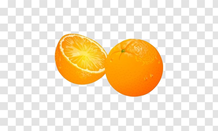 Orange Juice Mandarin Blood - Sweet Oranges Transparent PNG