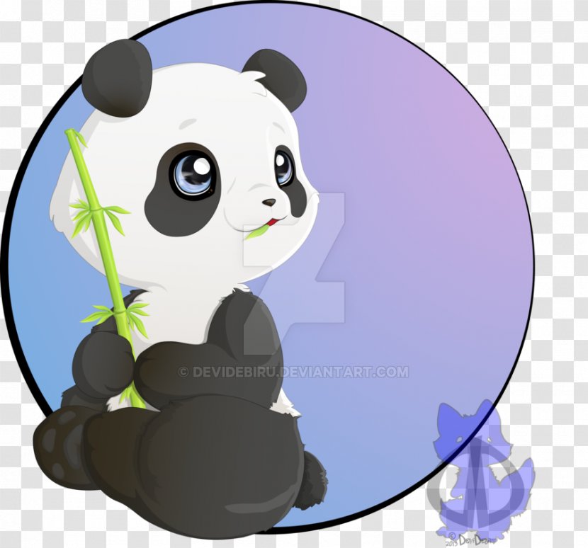 Giant Panda Bear DeviantArt Drawing - Cartoon - Baby Transparent PNG