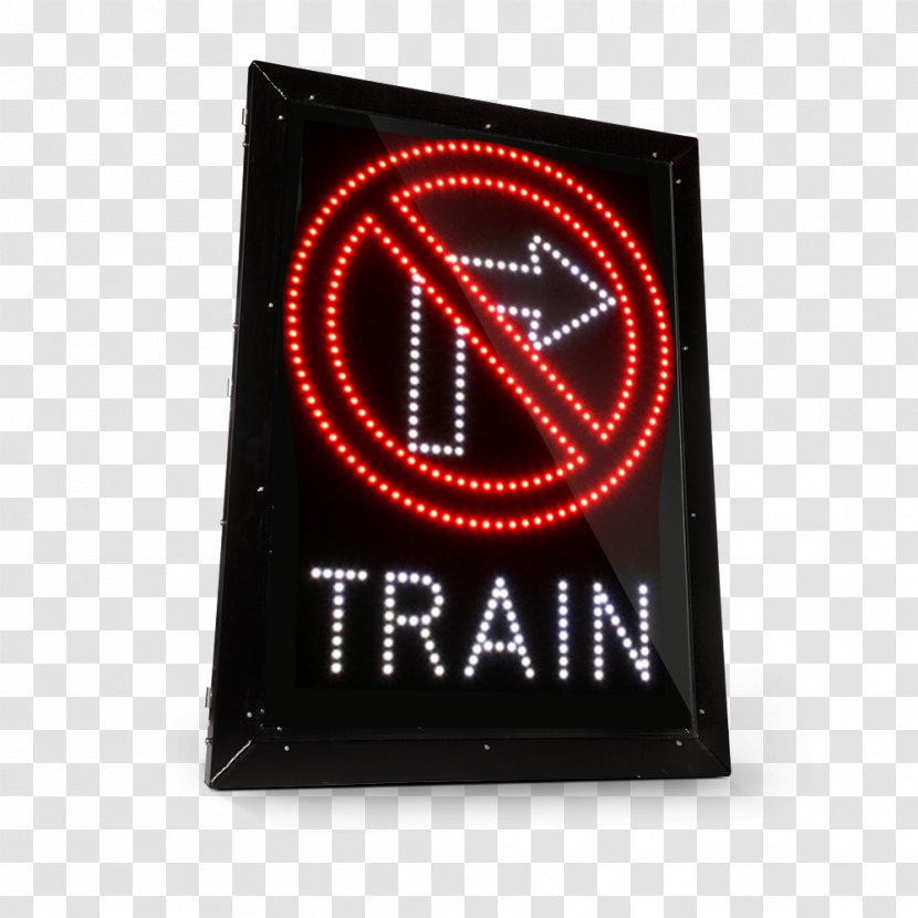 Electronic Signage Display Device Traffic Sign - Information - Railway Signal Transparent PNG