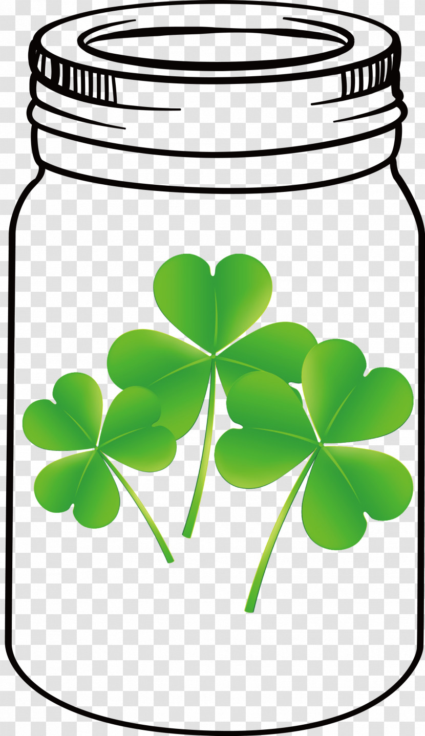 St Patricks Day Mason Jar Transparent PNG