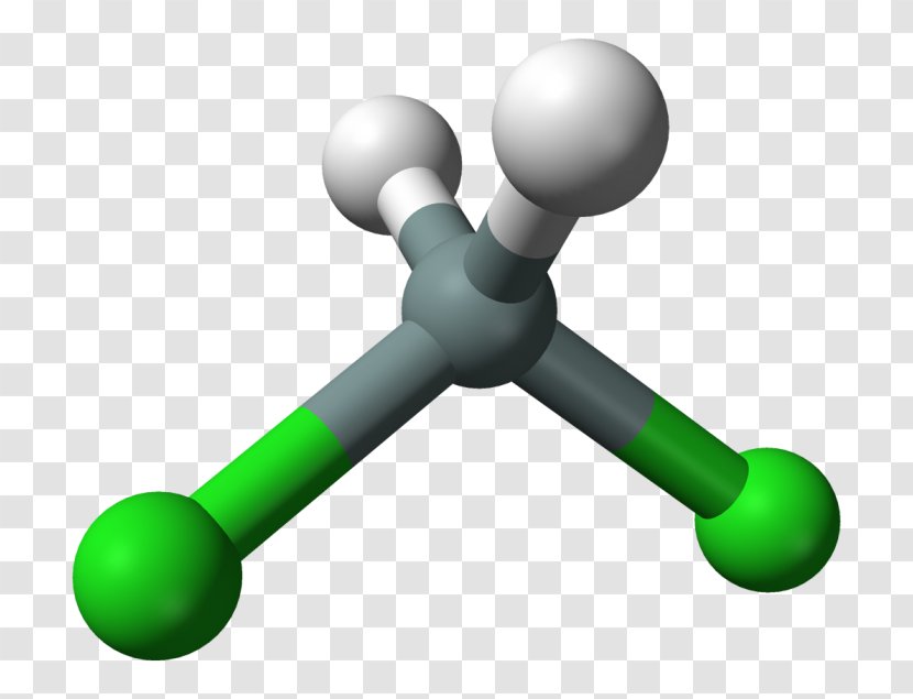 Ball-and-stick Model Dichlorosilane Sulfur Dichloride Dichloromethane Space-filling - Hardware Transparent PNG