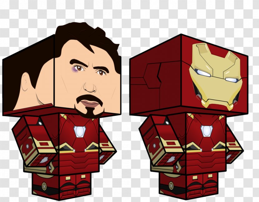 Iron Man Paper Model Captain America: Civil War Doctor Strange - Physical Transparent PNG