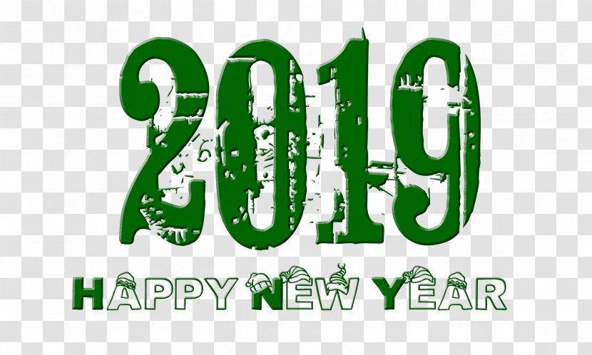 2019 Transparent Happy New Year. - Text - Brand Transparent PNG