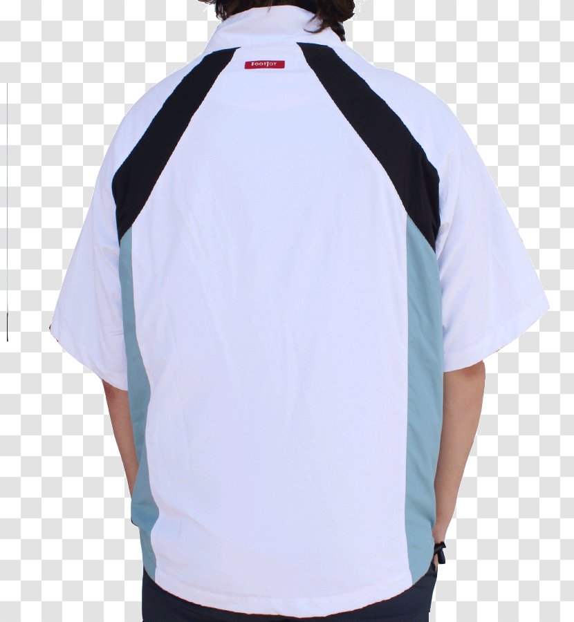 T-shirt Shoulder Sleeve Outerwear - White Transparent PNG