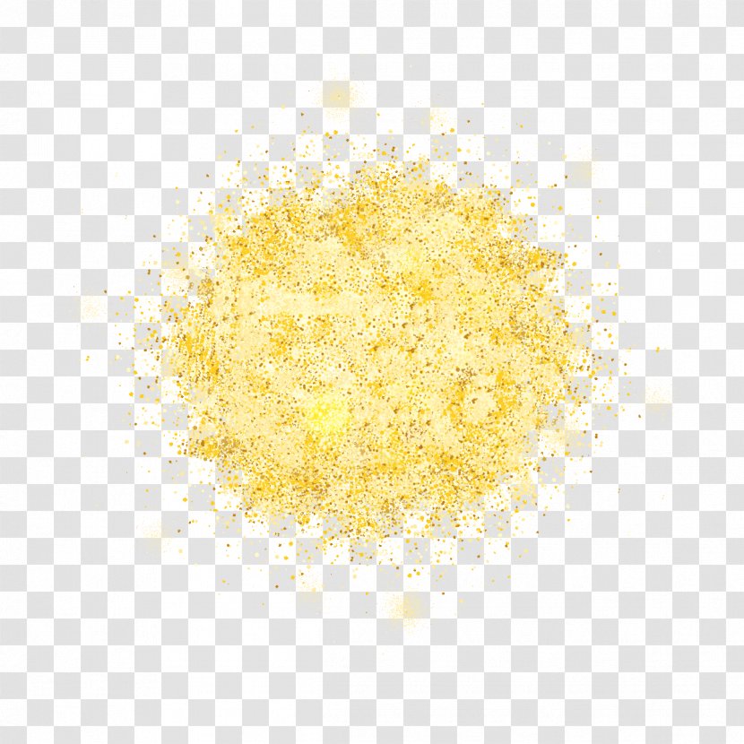 Dust Explosion Powder - Material - Gold Rounded Particles Transparent PNG