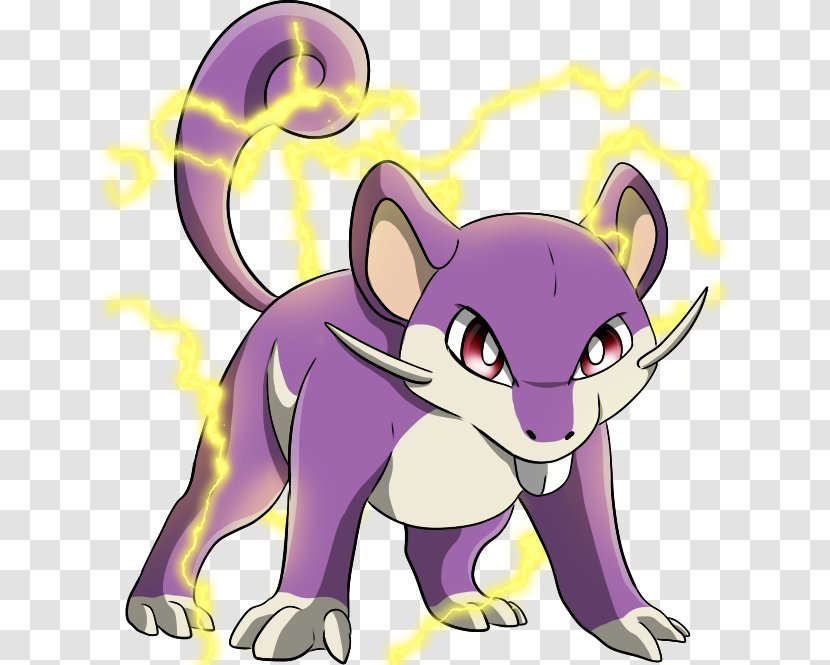 Whiskers Pokémon HeartGold And SoulSilver Rattata Raticate - Tree - Cat Transparent PNG