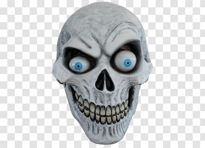 Mask Human Skull Hair Face - 2016 Clown Sightings Transparent PNG